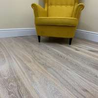 FSC certificated engineered interlocking grey white washed oak solid wood floors