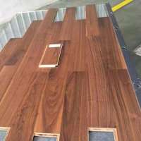 ABC Grade American Black Walnut Wood Parquet Flooring Matt Surface