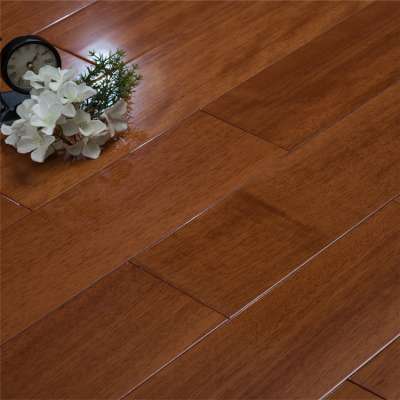 Selected Grade Smooth UV Lacquer Finishing Engineered Taun Flooring