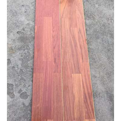 Natural Color AB Grade 3-layer Engineered 3-strip Jatoba Wood Flooring