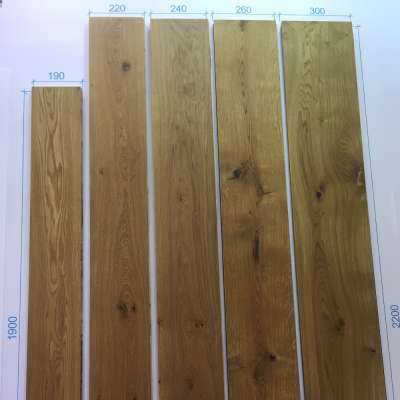 Regular Size for Reference Chinese Oak Solid Wood Flooring