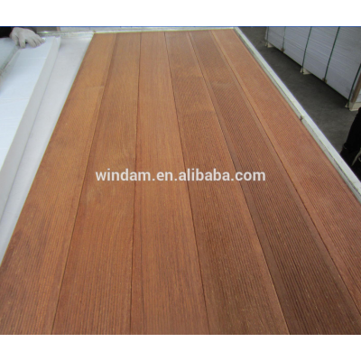 Outdoor anti-slip solid merbau decking