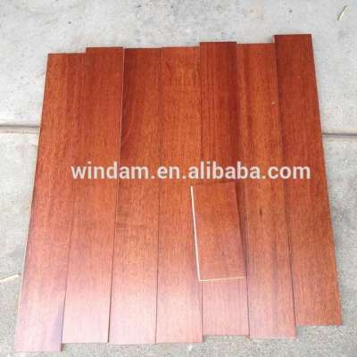 Best grade red color solid Taun wood flooring