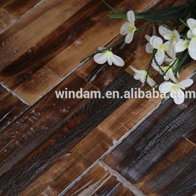 Antique rustic grade finger jointed birch solid wood flooring