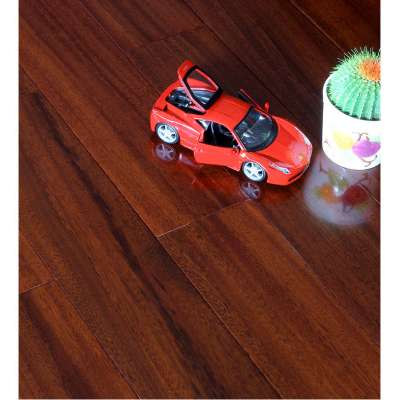 Cherry Color Smooth UV Coating Matt Solid Okan Hardwood Flooring